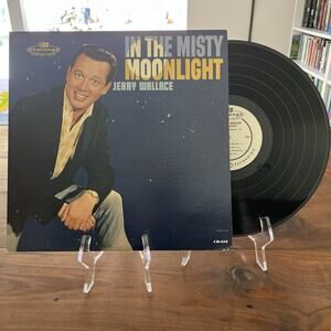 Jerry Wallace In The Misty Moonlight LP Challenge CH-619 Promo w/Headshot Bio